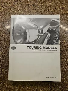 Harley-Davidson Service Repair Manual 2004 Touring Models 99483-04A - Picture 1 of 8