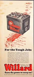 Willard Batteries For Tough Jobs Landing Craft WW II Vintage Print Ad 1943 - Picture 1 of 6