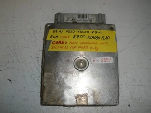 *1989-91 FORD TRUCK  7.5-L  ECM *NON WORKING* E9TF-12A650-R1A (F-2354:W1C7) - Picture 1 of 3