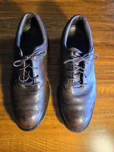 Callaway Brown Leather Golf Shoes Size 10.5 - Picture 1 of 7