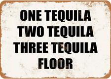 Metal Plate Sign Tequila Floor Alcohol Shot Bar Pub Decor Club Decal Wall Cave
