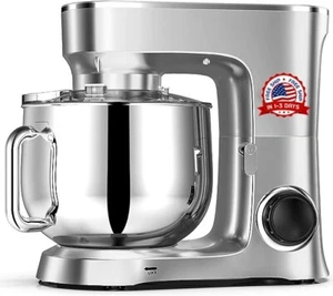 Batidora Amasadora Eléctrica De Pie Cocina Batidoras Para Hacer Pasteles NUEVO - Imagen 1 de 8