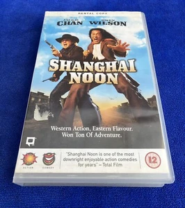 SHANGHAI NOON - BIG BOX - EX RENTAL - VHS - VIDEO - TESTED - Picture 1 of 5