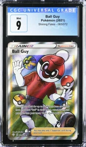 Pokemon 2021 Shining Fates Ball Guy Full Art CGC 9 065/072 - Bild 1 von 1