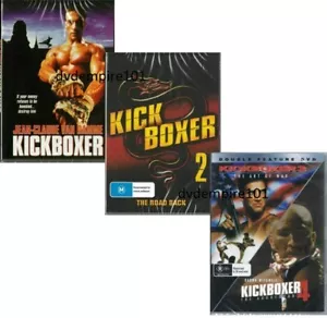 Kickboxer 1 2 3 4 DVD Jean Claude Van Damme New and Sealed Australian Release - Picture 1 of 1