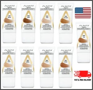 Almay Ageless Smart Shade Liquid Foundation Makeup - Choose your Shade - Picture 1 of 2