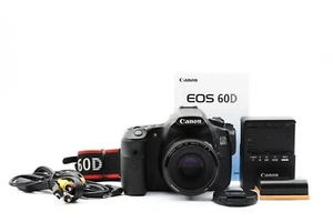 CANON EOS 60D 18.0MP Digital SLR Camera + EF 50mm F/1.8 II From JAPAN #2149 - Picture 1 of 13