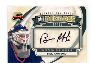 2011-12 IN THE GAME BETWEEN THE PIPES DEACDES AUTO BILL RANFORD - Picture 1 of 1