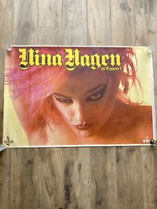 Affiche Nina Hagen 1980 collector