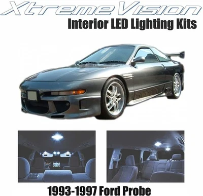 LED interior XtremeVision para Ford Probe 1993-1997 (7 piezas) blanco frío... Foto 1 de 4