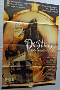 Destiny Promo Poster DC/Vertigo Endless Sandman 34"x22" Kent Williams Zulli 1997 - Picture 1 of 2
