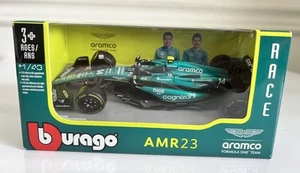 Aston Martin F1 AMR23 Aramco Fernando Alonso/Lance Stroll 2023 1/43 Bburago - Picture 1 of 15