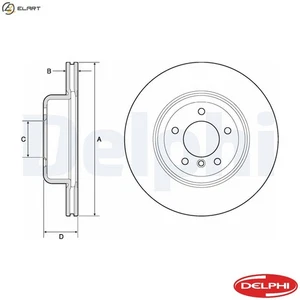 2x BRAKE DISC BG9162C FOR BMW Z4/Roadster/E89 N20B20A 2.0L 4cyl Z4 Roadster E89 - Picture 1 of 9
