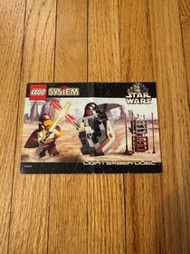 Lego Star Wars (7101) Lightsaber Duel Instruction Booklet Only