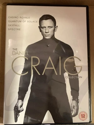 James Bond: The Daniel Craig Collection [4 Film] [DVD] [2019] [2016] - Image 1 of 4