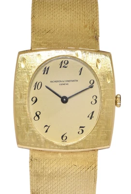 Vacheron Constantin Vintage Mens 18k Gold  Bracelet Watch Mechanical 7395 - Image 1 of 4