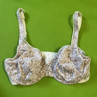 Sujetador Breezies para mujer talla 34C sujetador con aros de encaje sin costuras rosa A6613 Foto 1 de 4