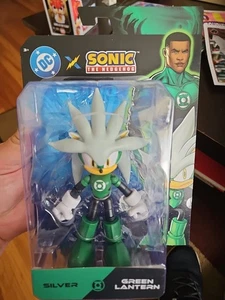 ⭐️Jakks DC x Sonic The Hedgehog Silver as Green Lantern Jakks Pacific 2025 NEU⭐️ - Bild 1 von 5