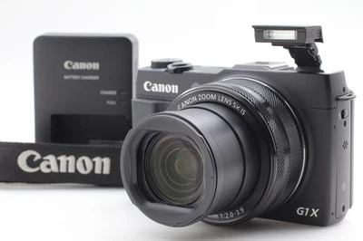 【Mint】  Canon Power Shot G1X Mark II Black 13.1MP Digital Camera from Japan - Image 1 of 4