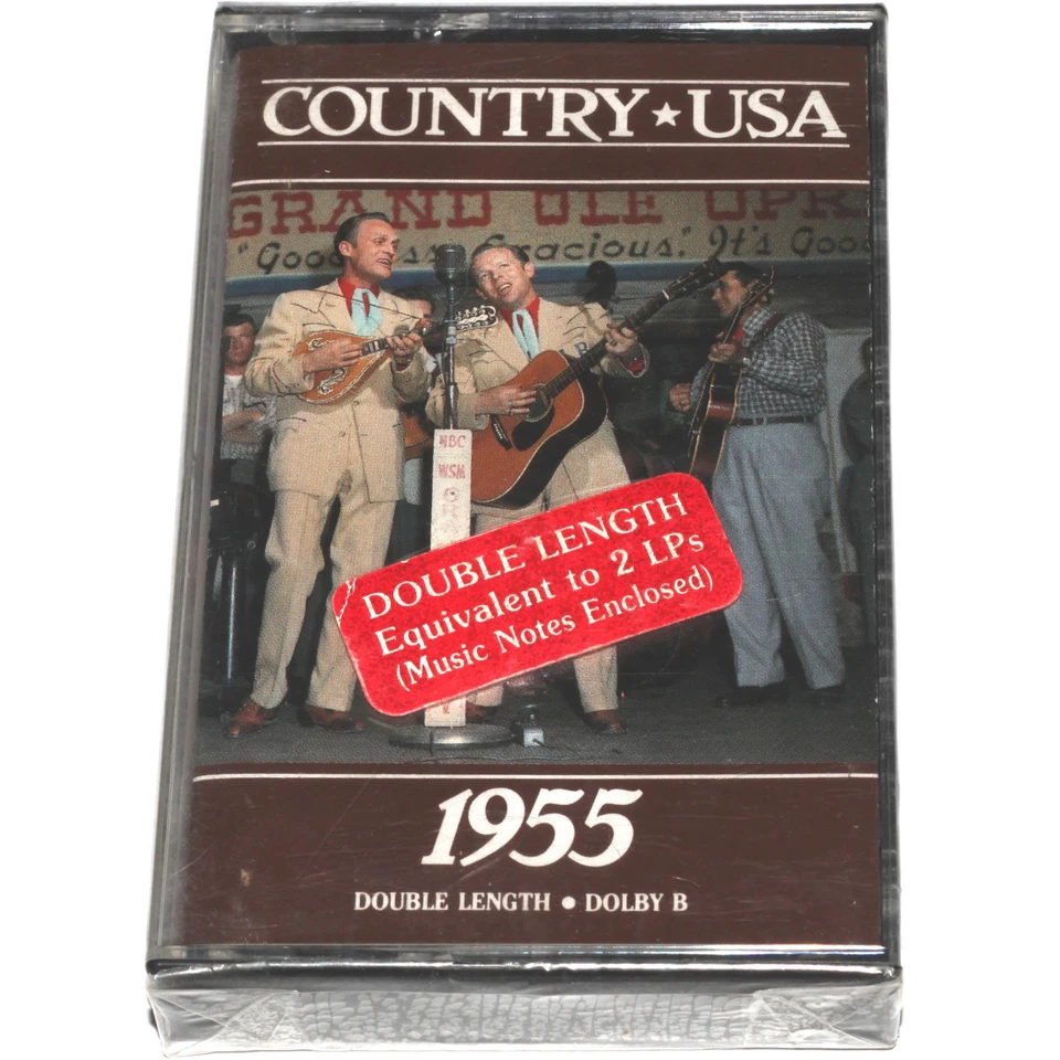 Country USA 1955 (Cassette Tape 1990) NEW SEALED - Image 1 of 4