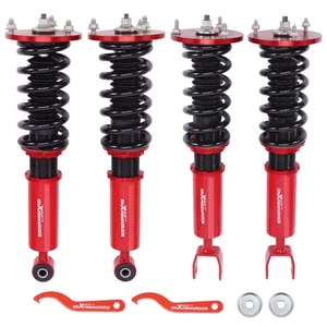 Coilover Kit for Lexus SC300 SC400 1992-2000 UZZ30 Height Adjustable Red - Picture 1 of 21