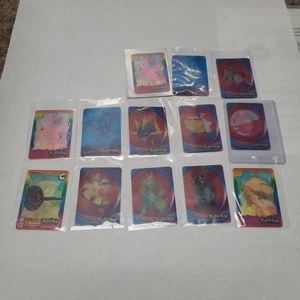 Lot of 13 Pokémon Panini 2004 Advanced Action Lenticular Cards HOLO 3D Set - Bild 1 von 4