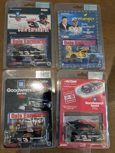 New Lot of 4 DALE EARNHARDT #3 Nascar 1:64 Action Dicast 1999-2000 - Picture 1 of 5