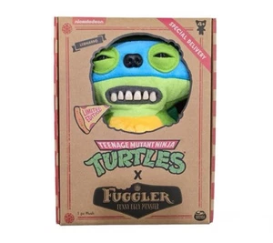 Fuggler Teenage Mutant Ninja Turtles Limited Edition Leonardo Plush New - Picture 1 of 9