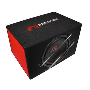 RENEGADE RXV1000A - 25cm/250mm Auto Aktiv Gehäuse Subwoofer - 400 Watt MAX - Bild 1 von 1
