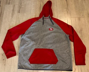 San Francisco 49ers Sudadera con Capucha Mujer XXL Gris Rojo Pullover Sudadera Nike Therma - Imagen 1 de 8