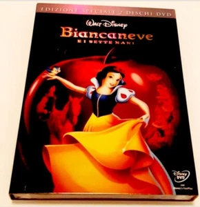 BIANCANEVE E I SETTE NANI DVD EDIZ. SPECIALE 2 DISCHI SLIP CASE NUOVO SIGILLATO - Foto 1 di 2