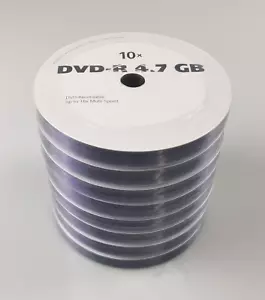 80 Stück DVD-R 4,7 GB Rohlinge 120 Minuten max.16x Schreibgeschwindigkeit - Bild 1 von 1
