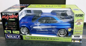Nikko Skyline Gt-R R34 Blue Radio-Controlled Car 1/5 Scale With box From Japan - Picture 1 of 12