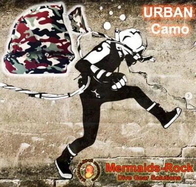 Buceo comercial: forro de sombrero/camuflaje urbano Foto 1 de 2