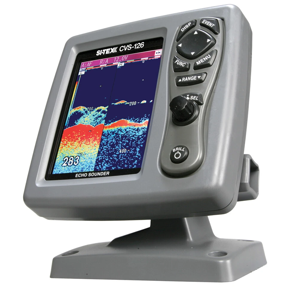 SI-TEX CVS-126 Dual Frequency Color Echo Sounder - Image 1 of 1