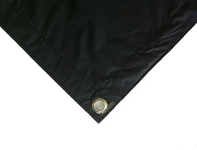 8'x8' 8x8 2,4x2,4 m Chromakey tela negra mariposa superior Foto 1 de 4