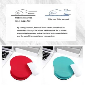 Mouse Pad Wrist Rest Support Ergonomic Comfort Mat Laptop GX PC Compu H2X7 - Bild 1 von 21