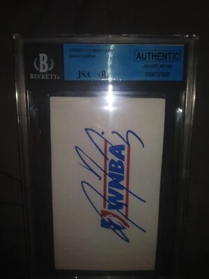 Diana Taurasi signed 3x5 index card authentic auto Beckett 0006131696 JSA B71469 - Image 1 of 4