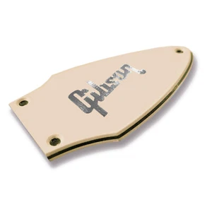 3 Ply Cream Truss Rod Cover for Late Model Gibson Flying V's + Chrome Decal - Picture 1 of 5
