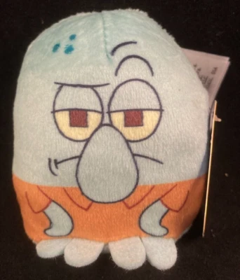 Nickelodeon - SpongeBob SquarePants - Squidward - 3" Mini Plush - New With Tags - Image 1 of 3
