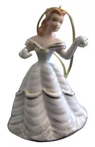Lenox Disney Belle Die Schöne und das Biest Porzellan Weihnachtsschmuck - Bild 1 von 3