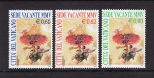 VATIKANSTADT 2005 SCOTT NH 1292-94 Waffen St. Peter Sede vakante - kostenloser versand - Bild 1 von 1