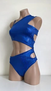 Schminke π€΄π½ Prince hologram dance set one shoulder top pole bottoms pole-wear - Foto 1 di 14
