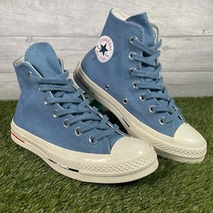 Converse Chuck Taylor 70 Heritage Court Trainers UK 4 Aegean Storm Denim 160491C - Picture 1 of 24