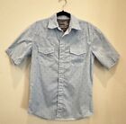 Wrangler 20x competition advanced comfort Pearl Snap Short Sleeve Diamond Small