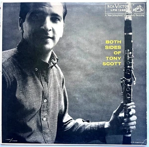 "BOTH SIDES OF" TONY SCOTT 1956 RCA RECORDS SPECIAL ISSUE MONO JAZZ LP M1268 VG+ - Picture 1 of 2