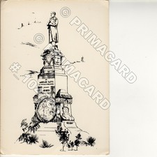 104700 FORLI CITTA 1950 MONUMENTO AURELIO SAFFI ILLUSTRAZIONE GRINZINA ANGOLINO