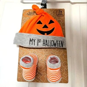 Baby essentials "my first halloween" baby hat & socks - Picture 1 of 3