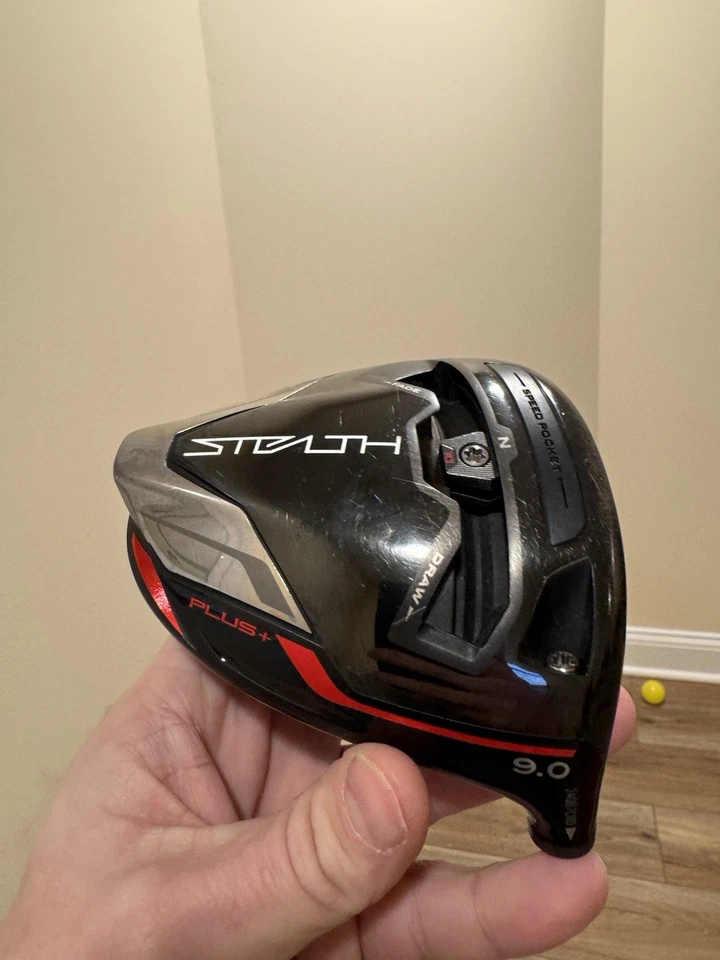 TaylorMade Stealth 2 Plus Driver 9* solo cabezal con cubierta Foto 1 de 4