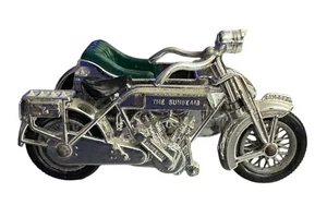 "Models of Yesteryear" Lesney™ 1914 Silver Sunbeam Motorcycle and Sidecar No. 8 - Picture 1 of 5